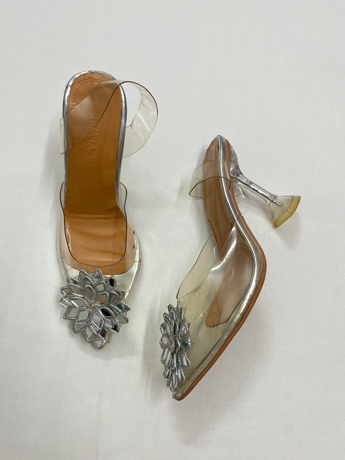Cinderella Glass Heels, EU36