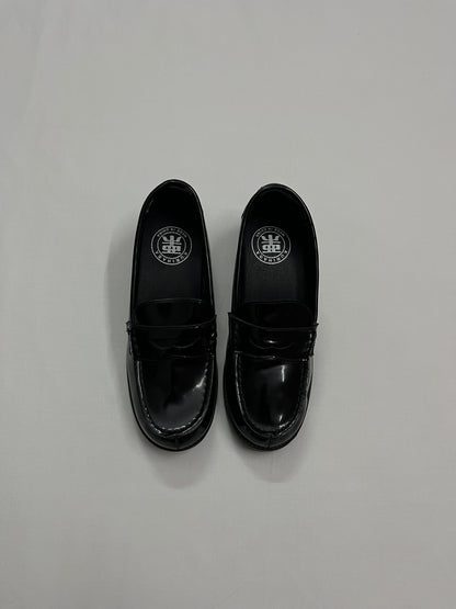 Classic Patent Block-Heel Loafers, EU38