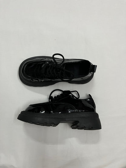 Patent Chunky Platform Oxfords, EU37