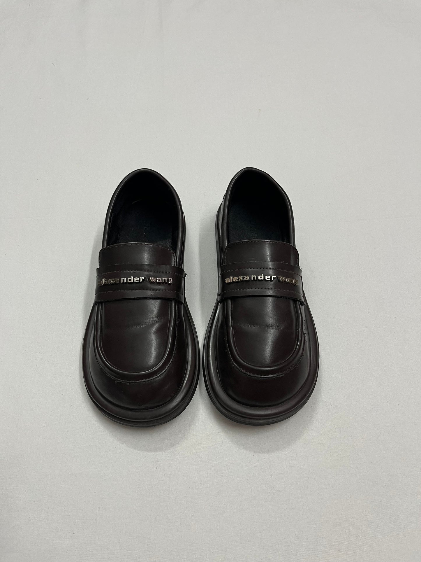Espresso Penny Loafers, EU36