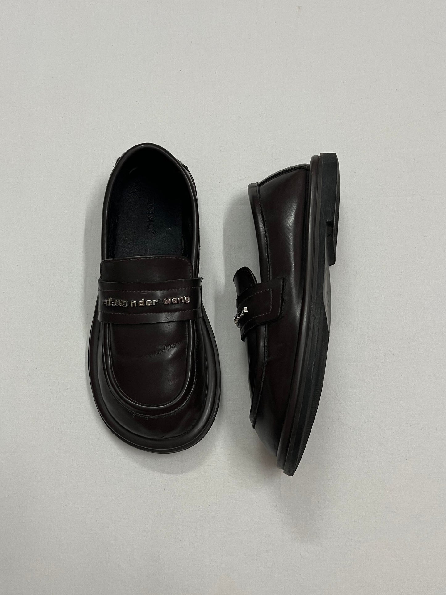 Espresso Penny Loafers, EU36