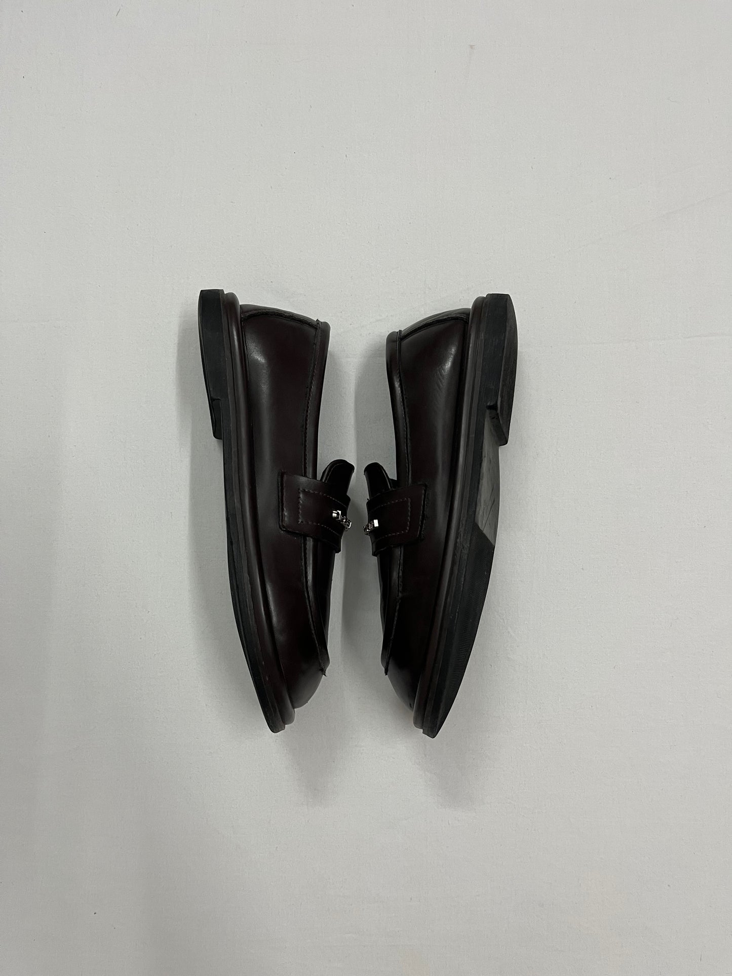 Espresso Penny Loafers, EU36