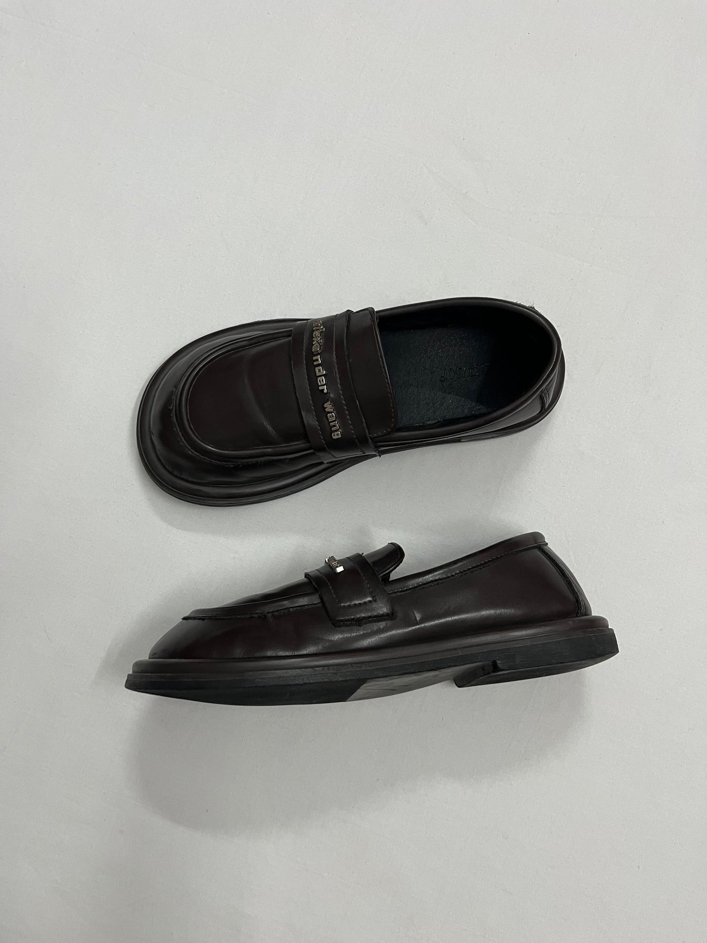 Espresso Penny Loafers, EU36