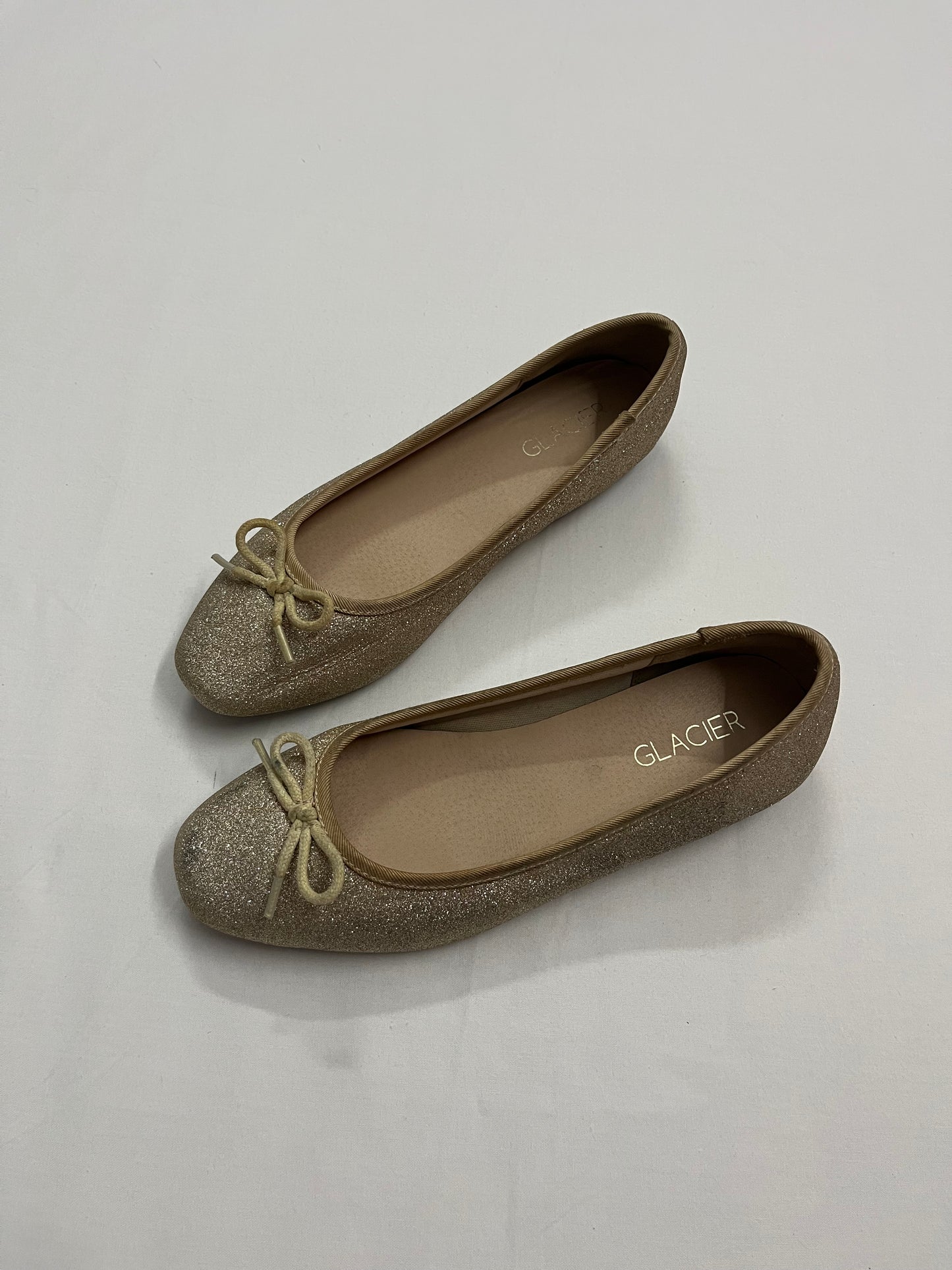 Sparkling Gold Ballet Pumps, EU36.5