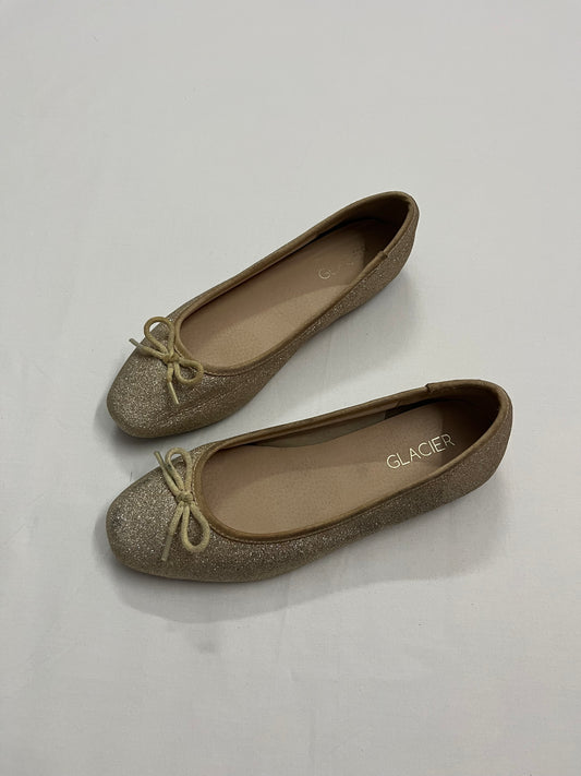 Sparkling Gold Ballet Pumps, EU36.5