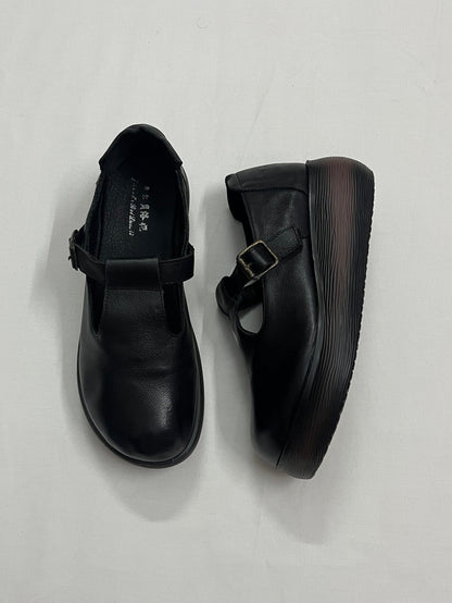 Wedge Mary Janes, EU38