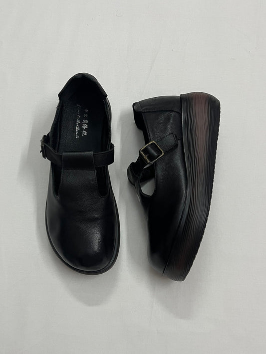 Wedge Mary Janes, EU38