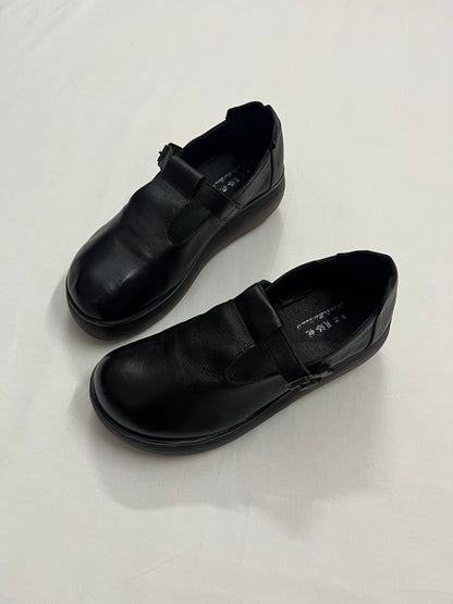 Wedge Mary Janes, EU38