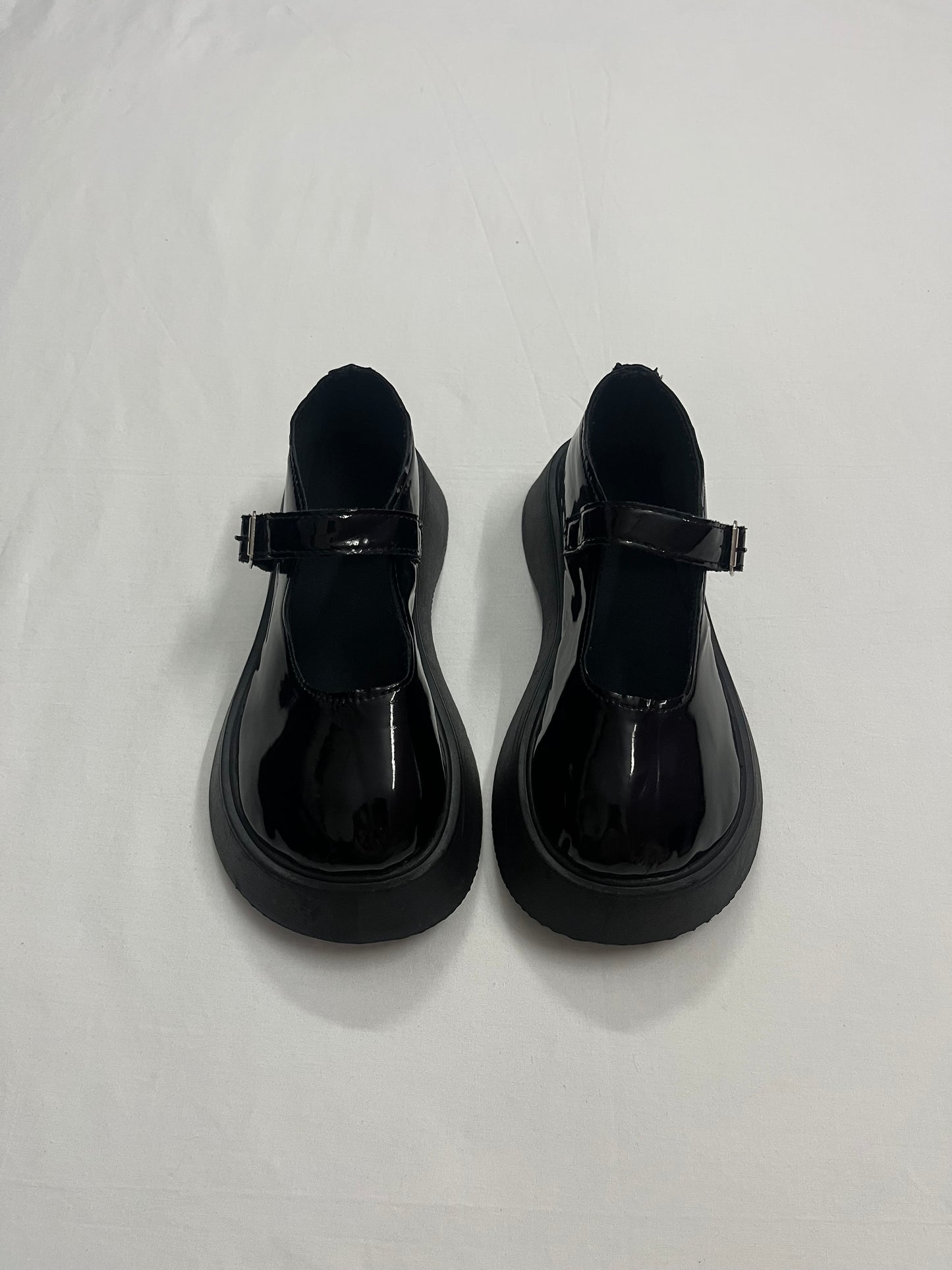 Chunky Wedge Mary Janes, EU37