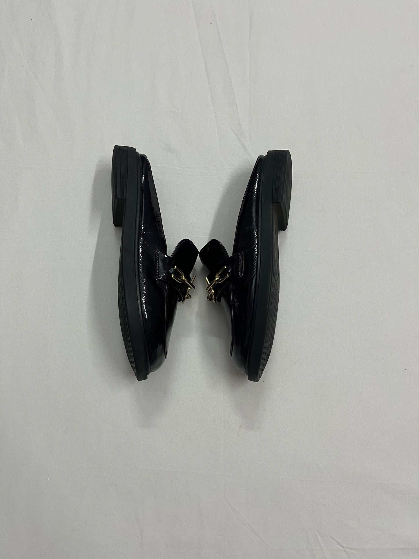 Gold-Chain Mule Loafers, EU38