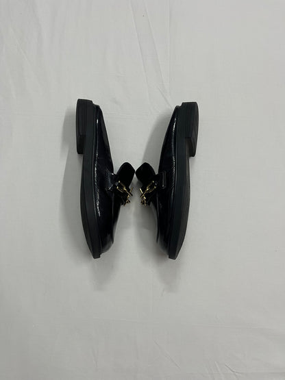 Gold-Chain Mule Loafers, EU38