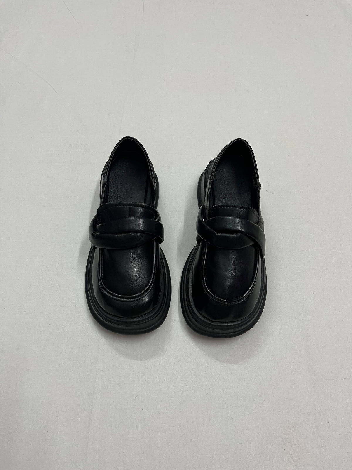 Sculpted Padded Chunky Loafers, EU36