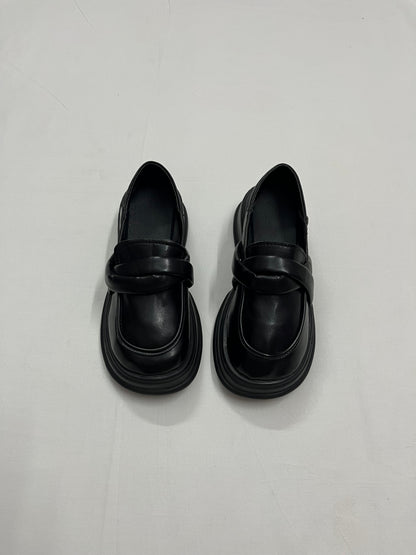 Sculpted Padded Chunky Loafers, EU36