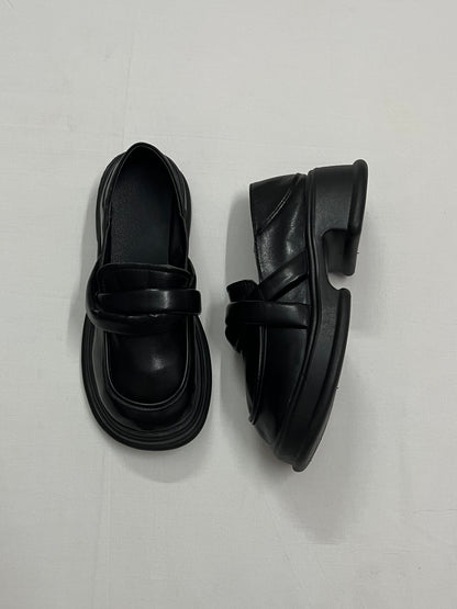 Sculpted Padded Chunky Loafers, EU36