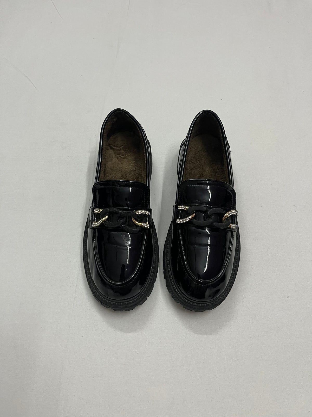 Horsebit Patent Loafers, EU37