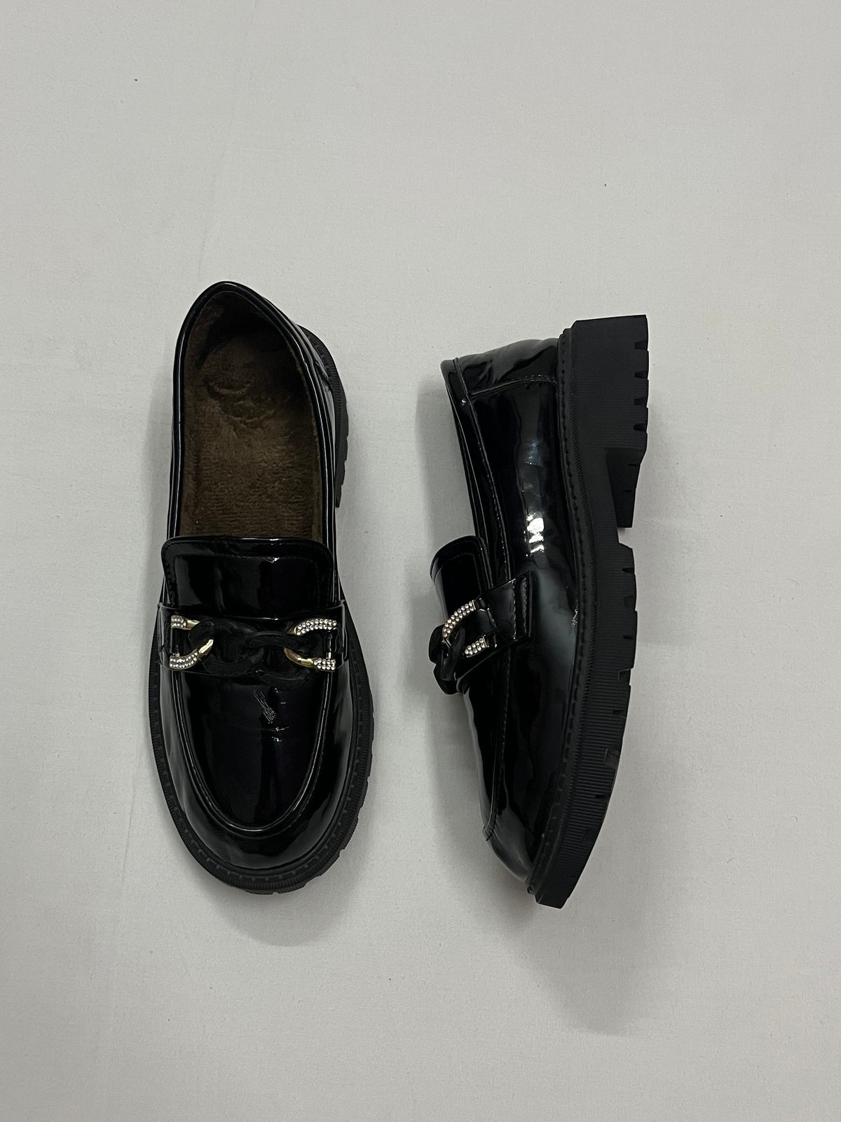 Horsebit Patent Loafers, EU37