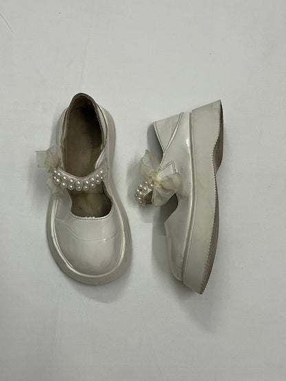 Pearl & Bow Platform Mary Janes, EU37
