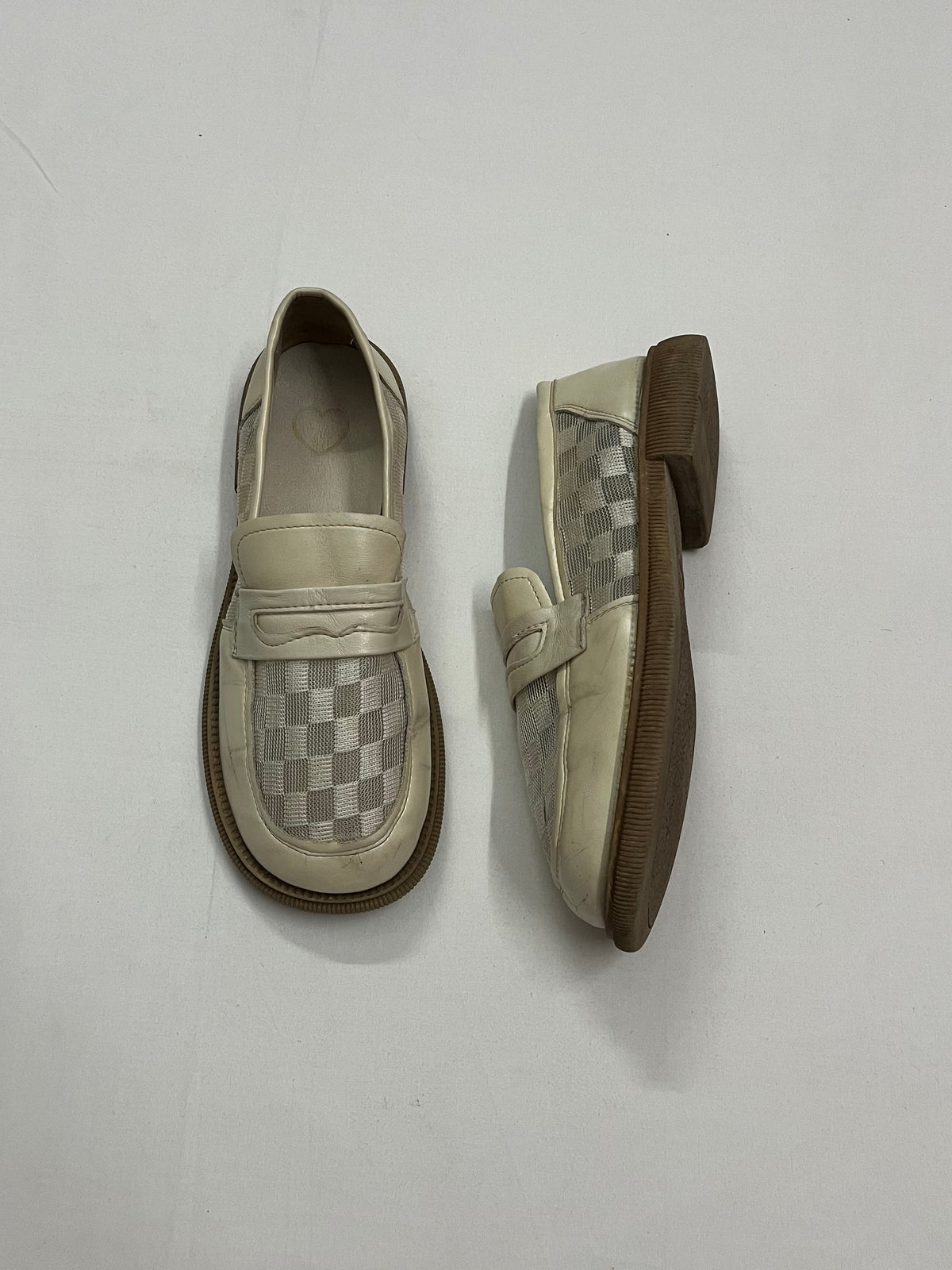 Checkmate Mesh Penny Loafers, EU39