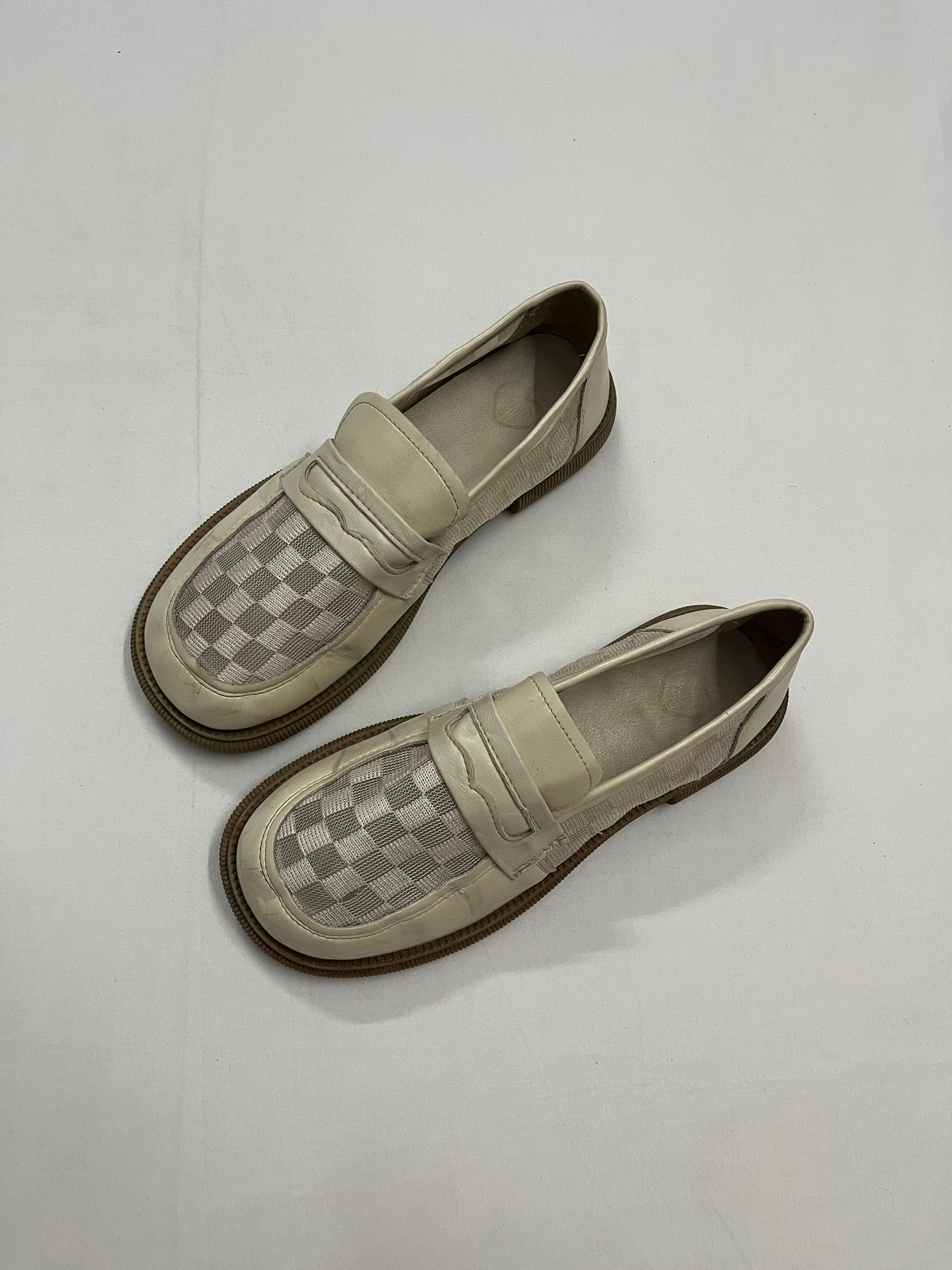 Checkmate Mesh Penny Loafers, EU39