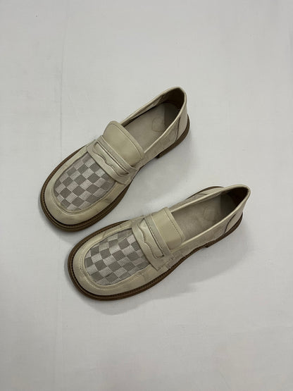 Checkmate Mesh Penny Loafers, EU39