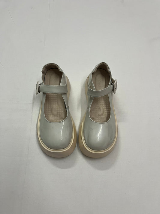 Chunky Wedge Mary Janes, EU36.5
