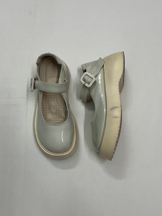 Chunky Wedge Mary Janes, EU36.5