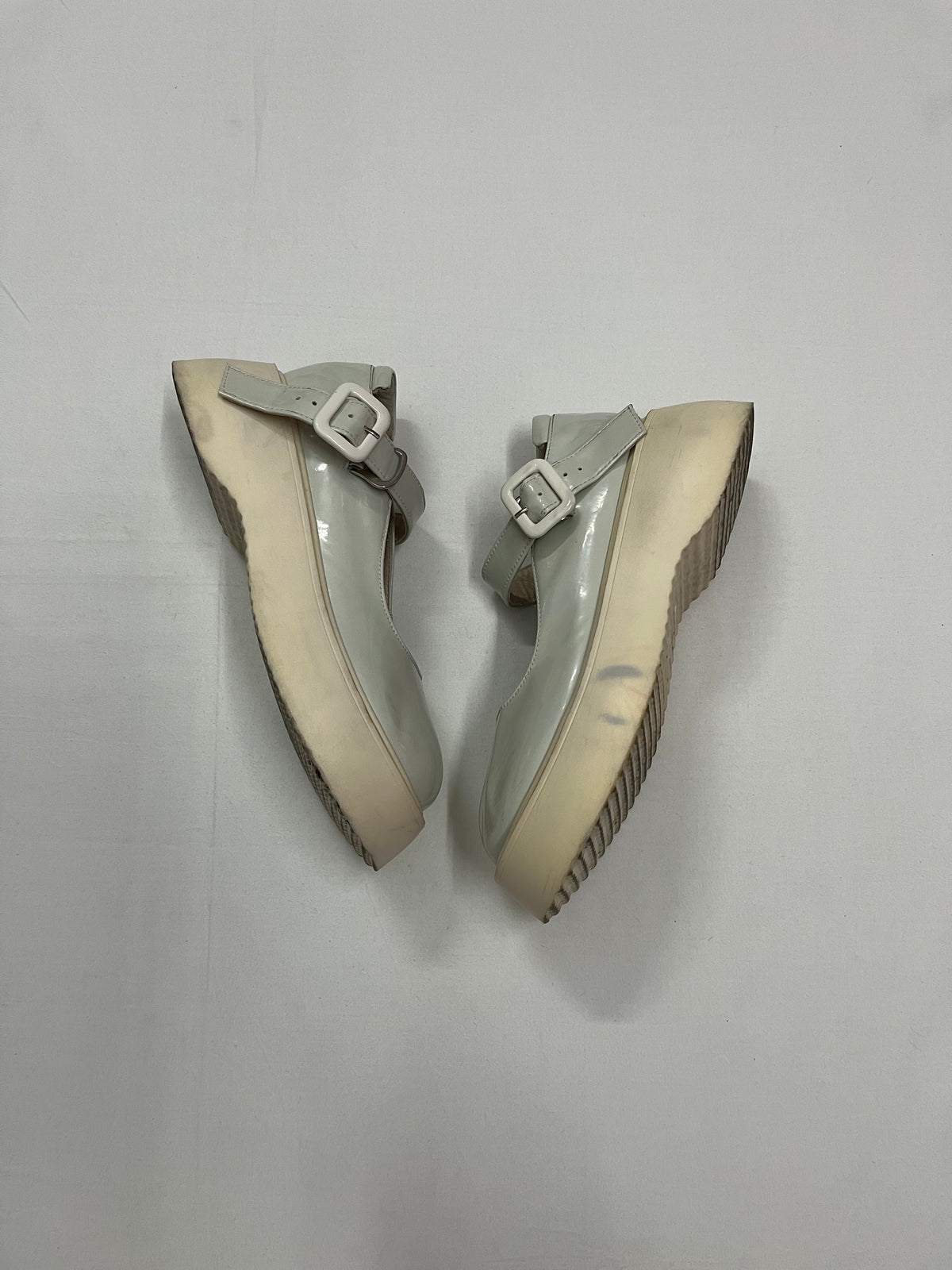 Chunky Wedge Mary Janes, EU36.5