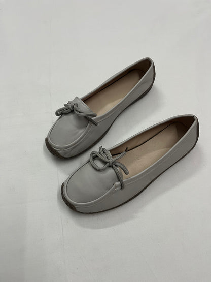 Cloud Grey Tied Loafers, EU36